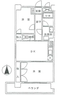 エクセレンス【4階】の間取り