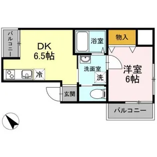 オークコープ【1階】の間取り