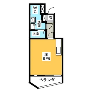AKIZUKIハイツ【2階】の間取り