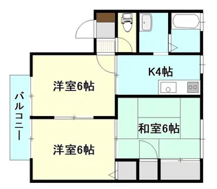 グランシャリオ A棟【2階】の間取り