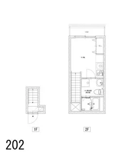 ソルナクレイシア梅ヶ丘【2階】の間取り