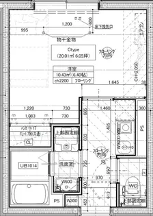 ルネコート西大井【3階】の間取り