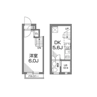 グランアセット千鳥町【1階】の間取り