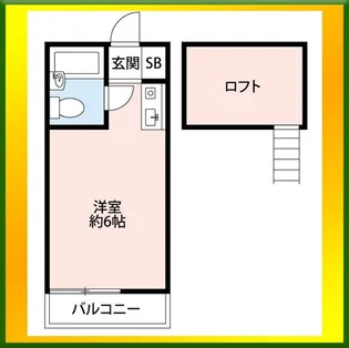 ベルハウス【1階】の間取り