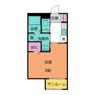 BLUE SKY【2階】の間取り