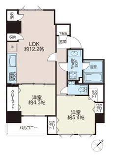 ROCHE LIEN【2階】の間取り