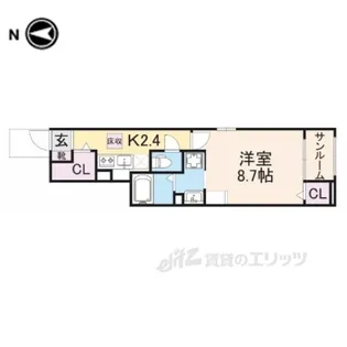 サクラーレ【1階】の間取り