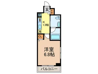 LaSante品川シーサイドIII【4階】の間取り