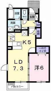 ブリーズ・ハウス【1階】の間取り