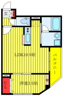 アナトリア王子【3階】の間取り