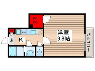 仮)フラワーロード北小金【1階】の間取り