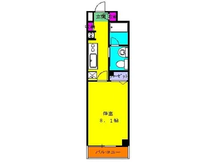ヴェリナス5【2階】の間取り