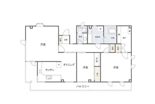 多田ハイツ【2階】の間取り