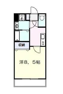 カーサあざみ野【1階】の間取り