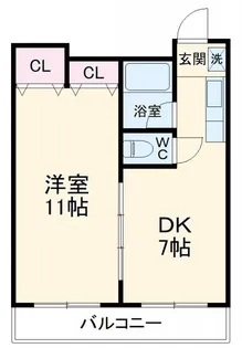 スペースブロス【4階】の間取り