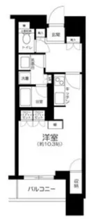 N BrilliaTowers目黒ノースレジデンス【8階】の間取り