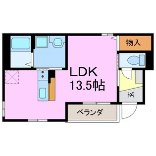 ビラーゴ【1階】の間取り