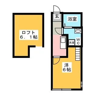 アノンテラス南生田【2階】の間取り
