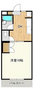 ア・ラ・モードS【2階】の間取り