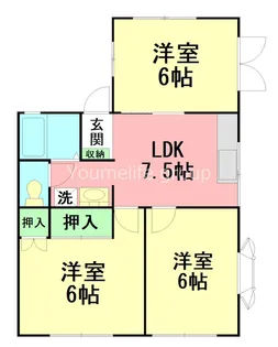 リンデンホーフ【1階】の間取り