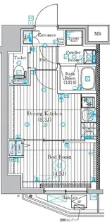 ミライズ錦糸町マーロ【5階】の間取り
