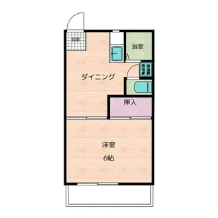 レジデンスIT’1【2階】の間取り