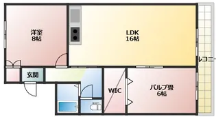 エスポアールC【2階】の間取り