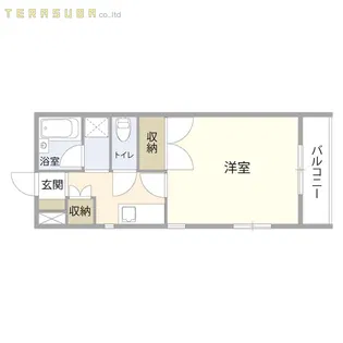 セゾンソルティール【3階】の間取り