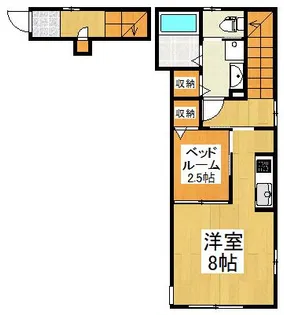 メゾンル・シェル清瀬【2階】の間取り