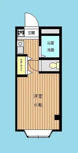ミュワヤシロ【4階】の間取り