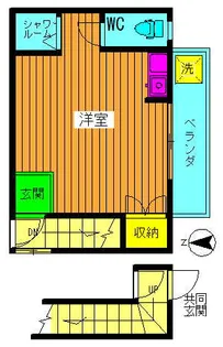ドミールA【2階】の間取り