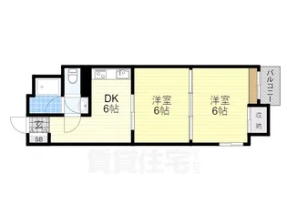 コーポ坂口【3階】の間取り