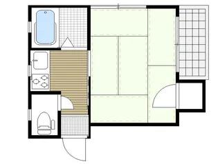 ハイツチハル【3階】の間取り
