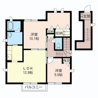 グレイス・ハイムA【2階】の間取り