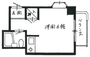 サンハイツニイミ 501号室【5階】の間取り