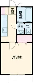 モンテローザ A棟【1階】の間取り