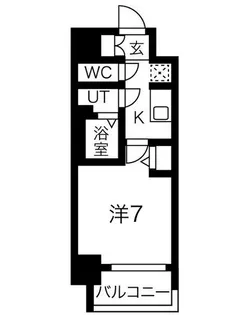 レシオスなんばVOGUE【3階】の間取り