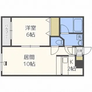 STS本通【1階】の間取り