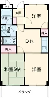 グランメールトミー【1階】の間取り