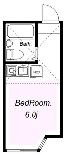 ユナイト生田キッシンジャーの杜【1階】の間取り