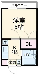フローラハヤシ【3階】の間取り