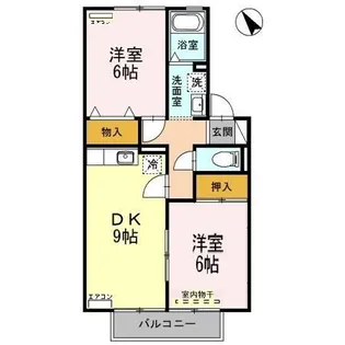 ファミーユ21 A【1階】の間取り