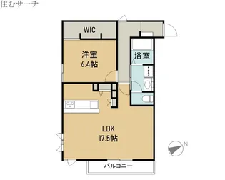 BEREO SANKOU【2階】の間取り