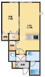 Harvest【1階】の間取り