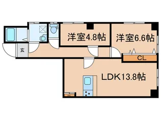 プレステ-ジパレス【3階】の間取り