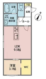 カーサ アレグリア【2階】の間取り