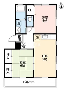 グリタハウスA【2階】の間取り
