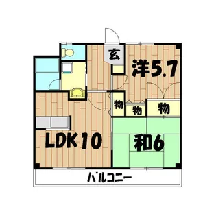 グレイス詩香【3階】の間取り