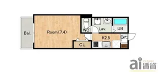埼玉県所沢市大字下安松【アパート】の間取り