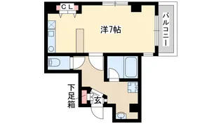 メゾン三和ドライ【4階】の間取り